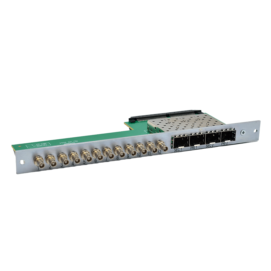 ST 2110 PassThrough Card for Adding ST 2110 to an existing UTAH-400 Series 2 Installation